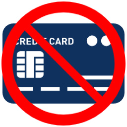 クレジットカード不要のアイコン